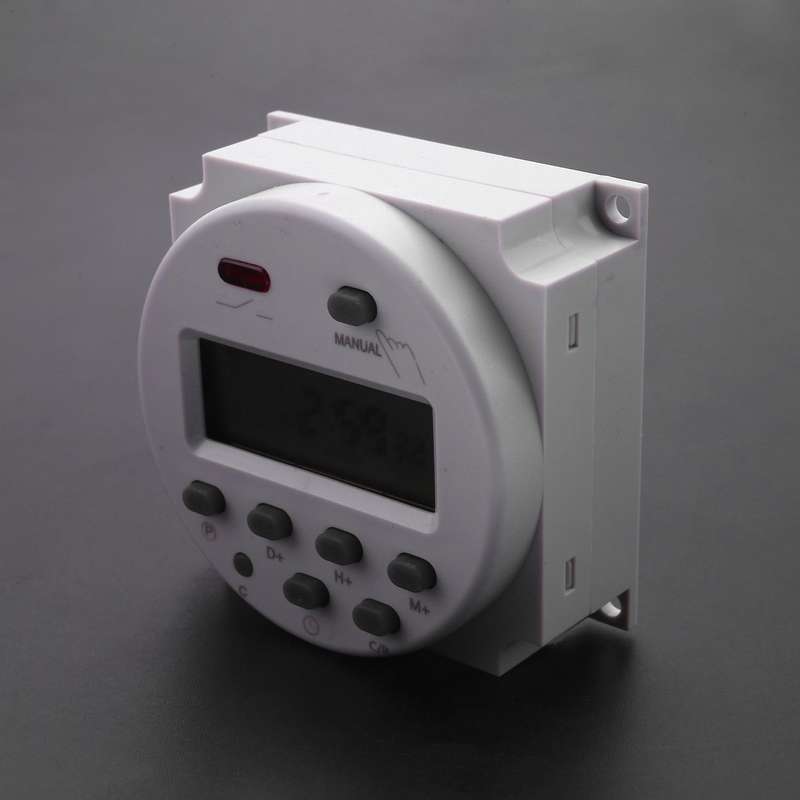 Digital Control Power Programmable Timer Dc12v 16a Time Relay Switch