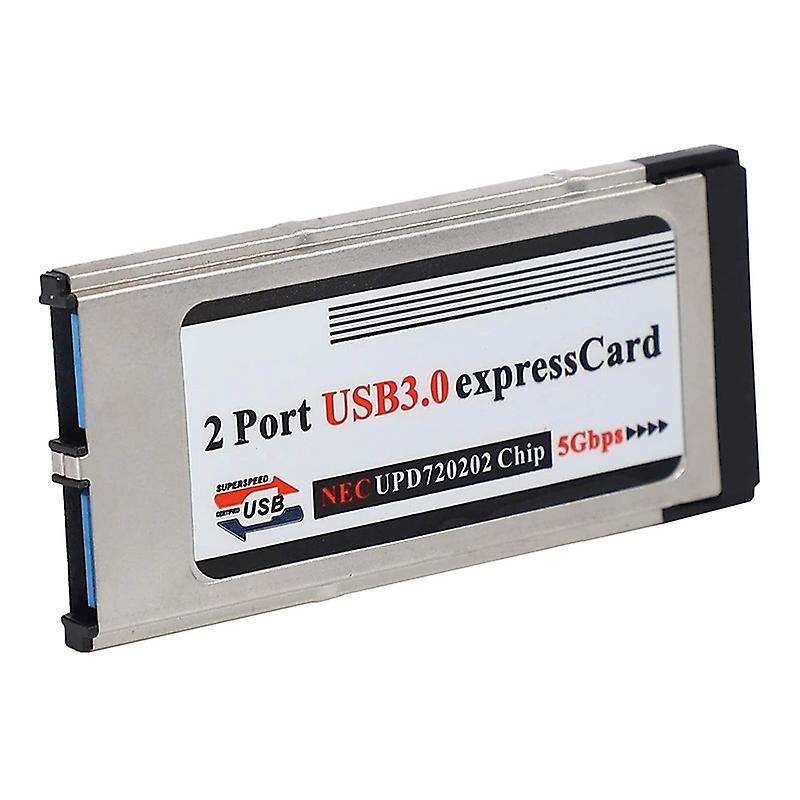 2 Port Usb 3.0 Express Card 34mm Slot Express Card Pcmcia Adapter