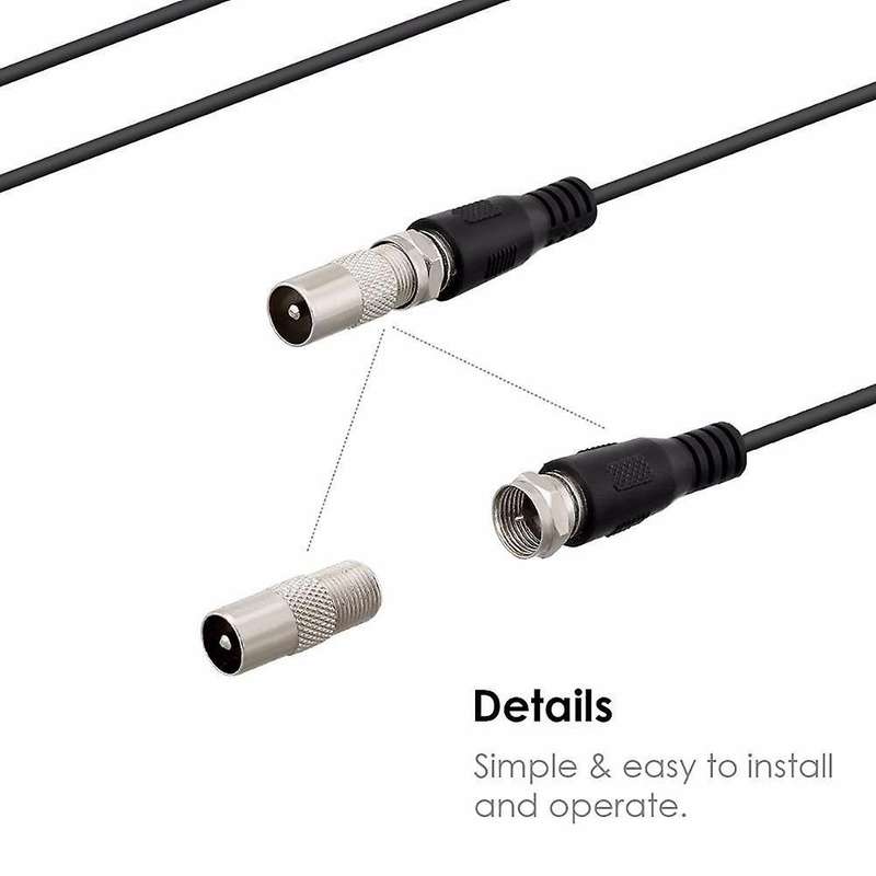 25db Tv Antenna,support 4k 1080p and Older Tv's Indoor Hdtv Antenna