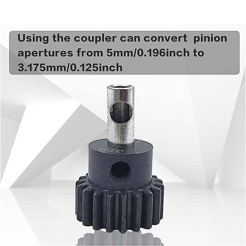 3pcs Motor Axle Change Over Shaft Adapter Sleeve for Rc Model Car