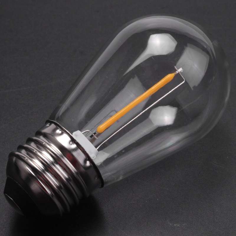 15 Pack 3v Led S14 Replacement Light Bulbs Shatterproof Outdoor