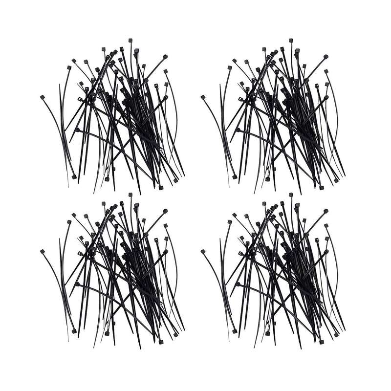 Cable Ties Industrial Quality Cable Ties: 100x2.5mm Black 50 Pieces