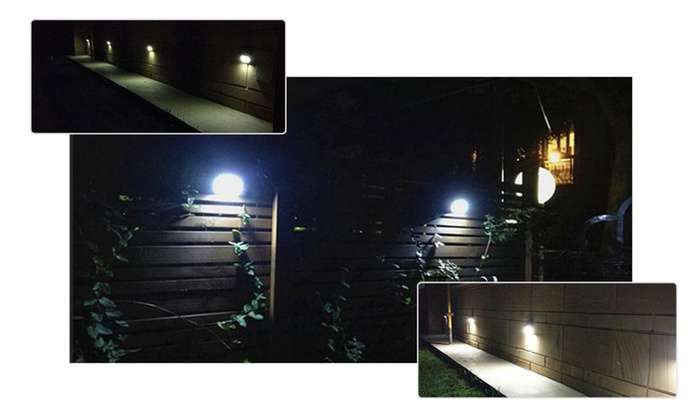 LetusDeal: 20 LED Solar-Power Motion-Activated Outdoor Wall Light