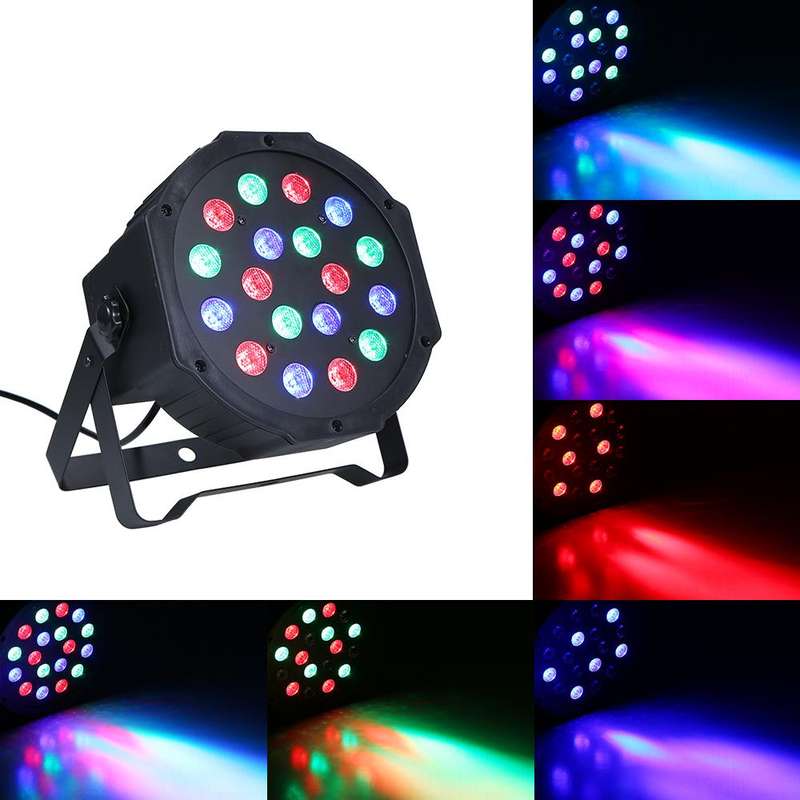 LED Mini Flat Par Light 18 LED