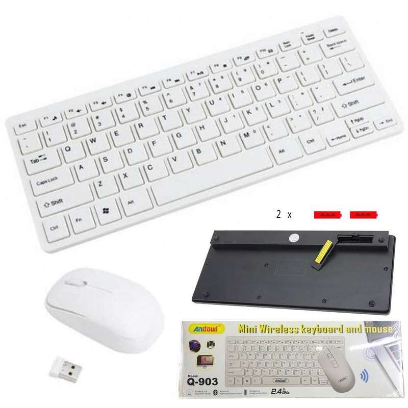 Wireless Keyboard and Mouse Combo For PC Computer & Apple Imacs