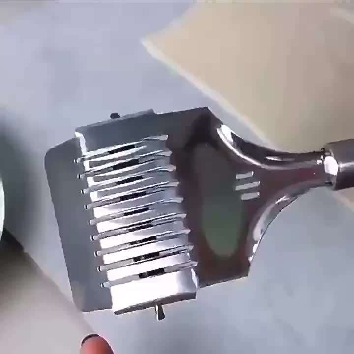 1pc Stainless Steel Noodle Cutter Multifunctional Manual Noodle Slicer Kitchen Noodle Press Machi