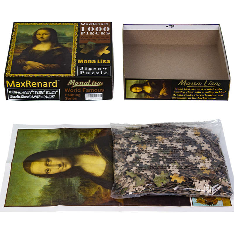 1000 Piece Mini Paper Jigsaw Puzzle