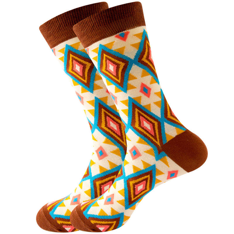 1 Pair Khaki One Size Socks