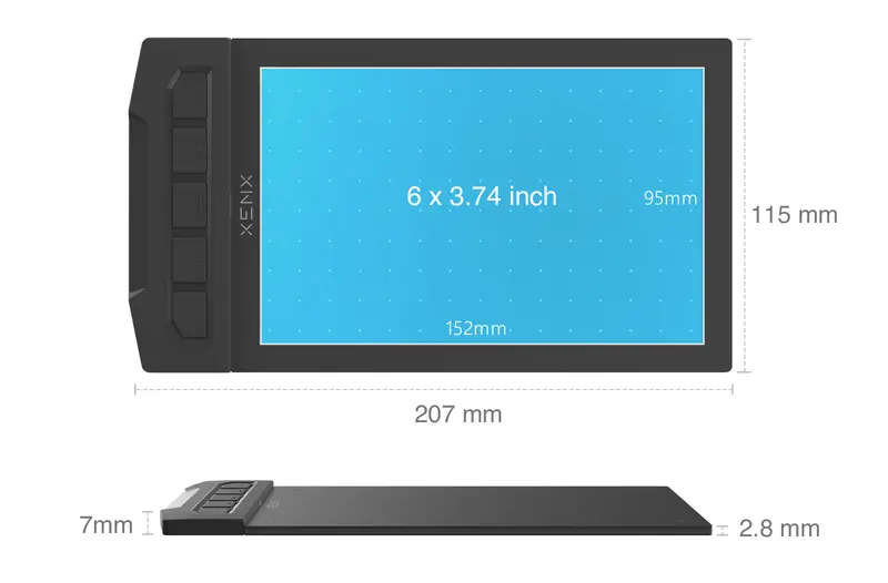 digital tablet computer handdrawn tablet drawing tablet handwritten tablet tablet can be connected to the mobile phone convenient thin and light support online course details 6
