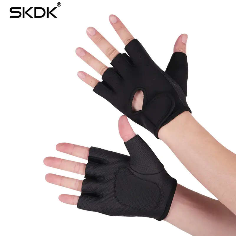 1 Pair Size S Breathable Silicone Non-Slip Sports Workout Gloves Perfect for Gym Training Weightlift