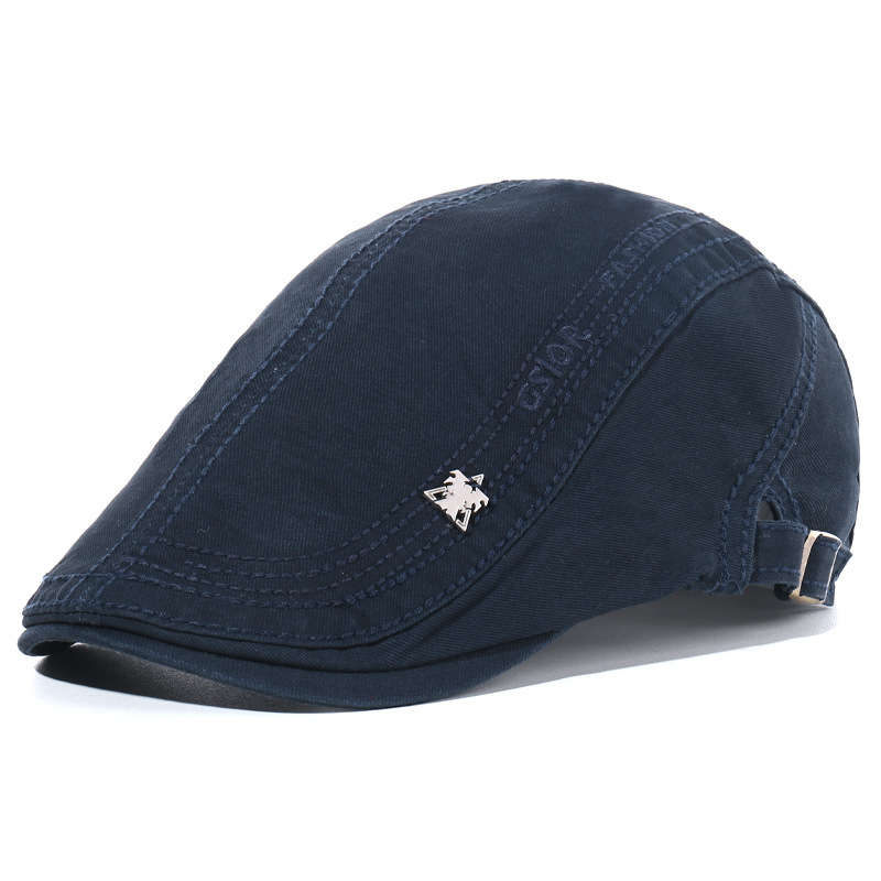 1pc Men's Cabbie Hat Newsboy Cap For Spring And Autumn Ideal Choice For Gifts