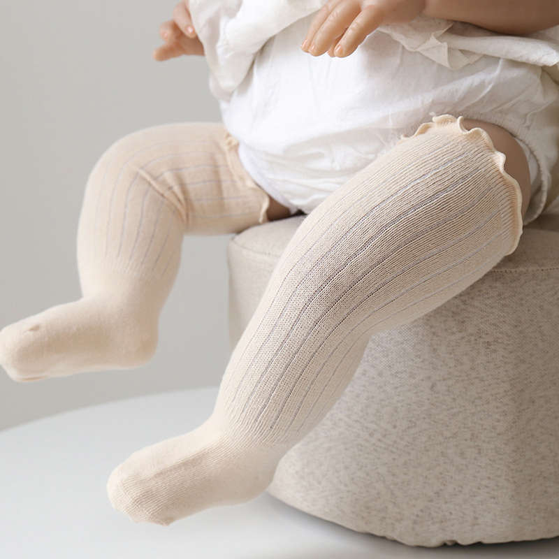 1Pairs Sock Beige Size 18 36 Months