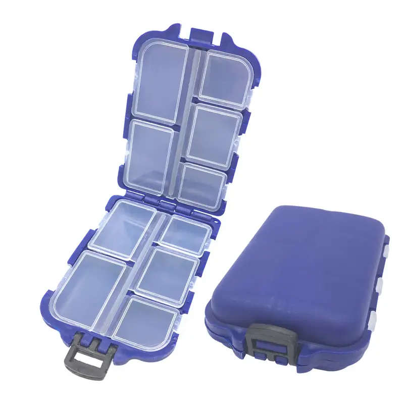 1pc Organize Your Fishing Lures and Jewelry with Multifunctional Plastic Storage Container