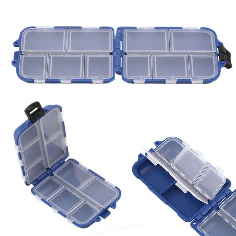 1pc Organize Your Fishing Lures and Jewelry with Multifunctional Plastic Storage Container