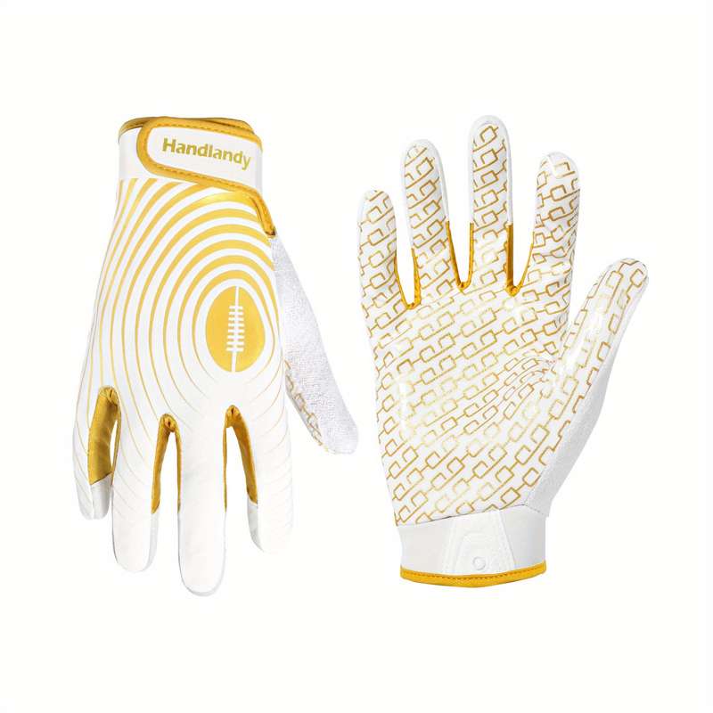 1 Pair White And Green Size XL Outdoor Sports Gloves
