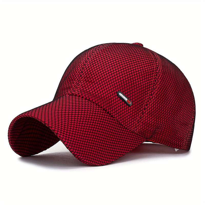 1pc Jelly Color Mesh Baseball Cap Trendy Adjustable Sunshade Dad Hat Casual Couple Sun Hats For Wom