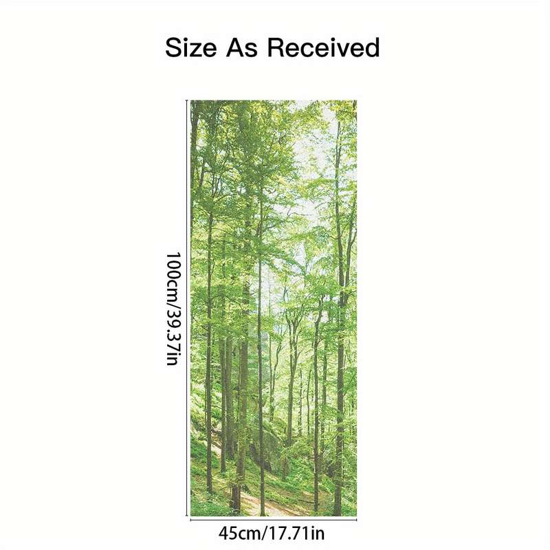 44.98x100.0cm   Door And Window Stickers