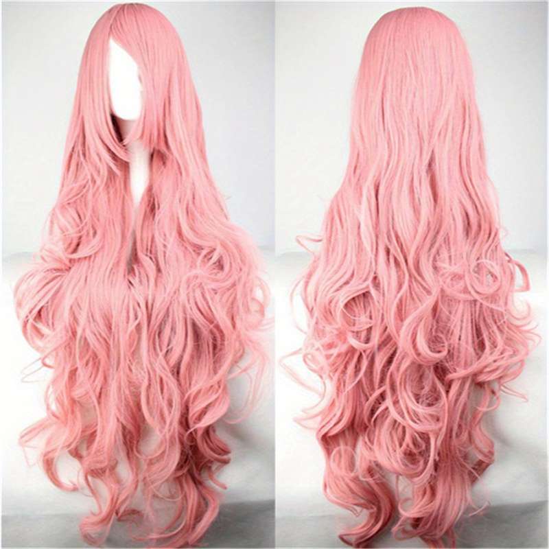 1Pc Black 101.6cm Fashion Design Wig