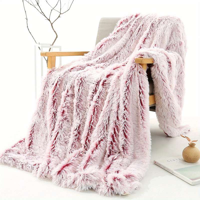 1ps Blanket Color Two Color Wine Red size 130x160cm