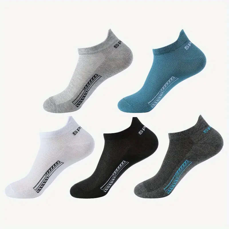 5 Pairs Of Cotton Socks For Men And Women