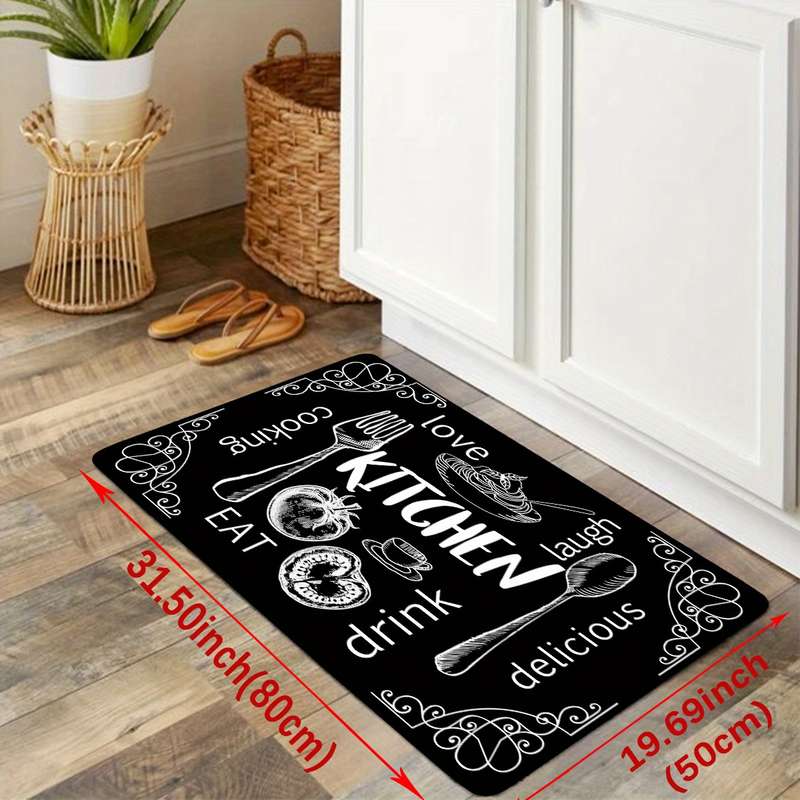 1Pc 19.69x31.50inch 50x80cm Floor Mat
