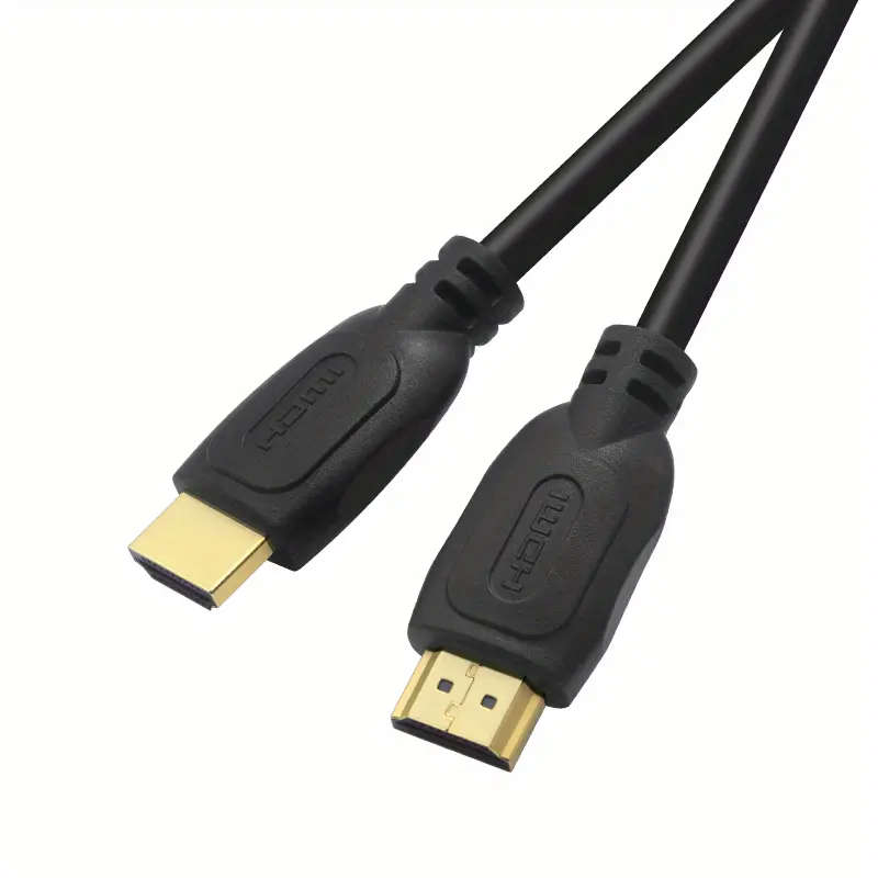 1pc 100cm HDMI Male To Male Cable Copper Clad Steel 19+1 Copper Clad Steel Cable 4K Ultra HD 2.0