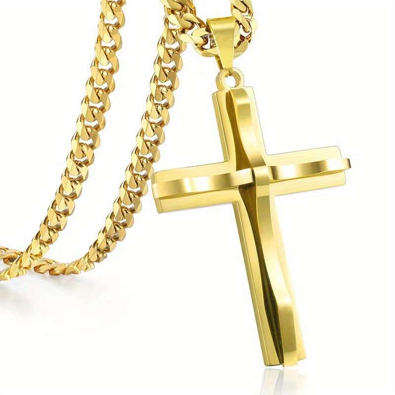 1 Piece Golden plated Jesus Theme Pendant