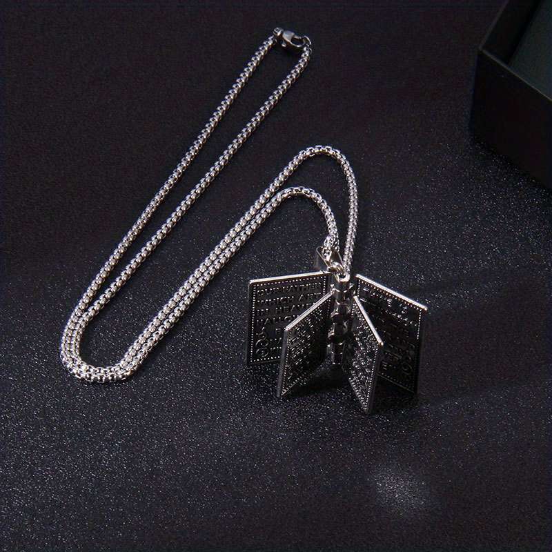 1 Piece Golden Jesus Theme Pendant