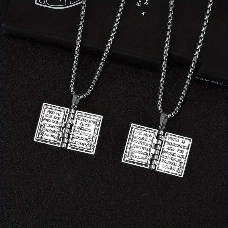 1 Piece Golden Jesus Theme Pendant