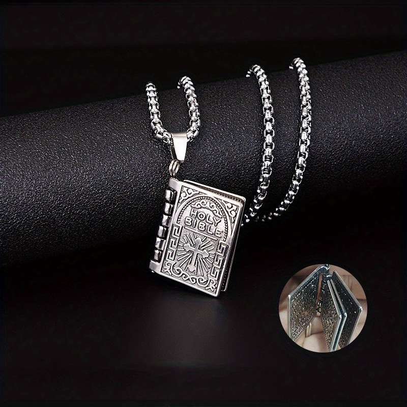 1 Piece Golden Jesus Theme Pendant