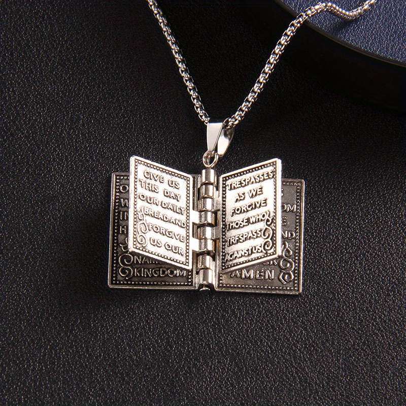 1 Piece Golden Jesus Theme Pendant