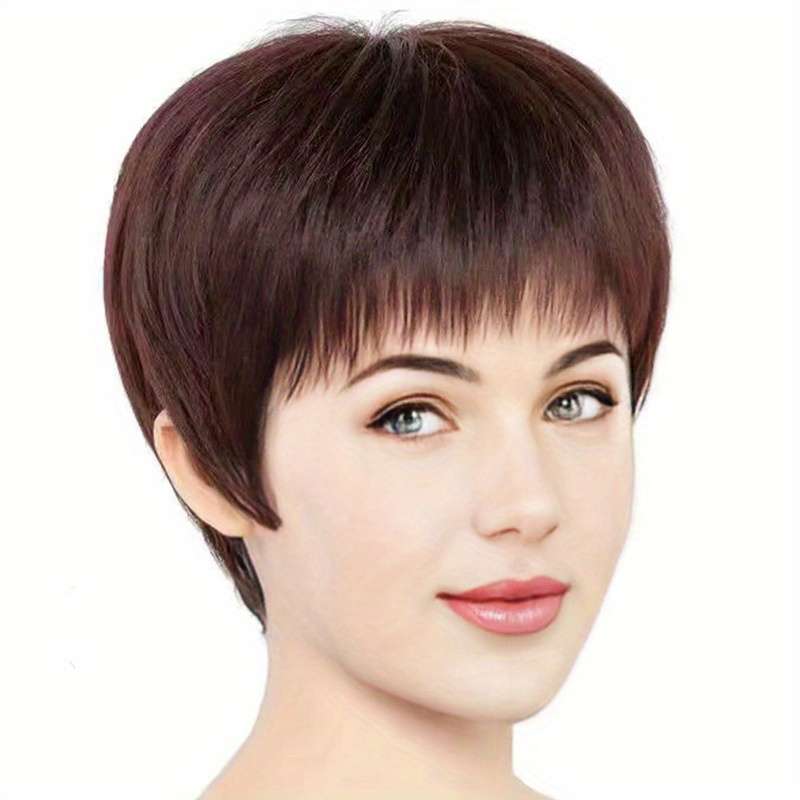 1Pc Black 10.16cm Fashion Design Wig