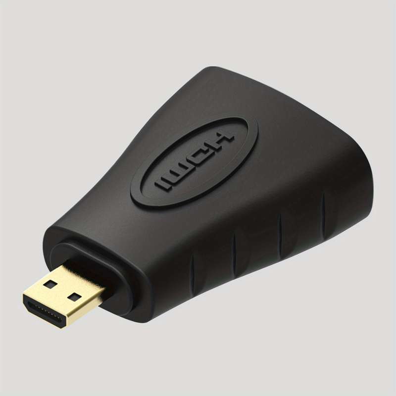 1pc Micro USB Male to Micro HDTV Female Adapter Converter Gold Plated Glossy Surface Uncharg
