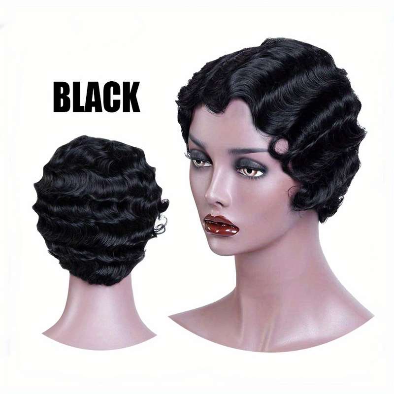 1Pc Orange 10.16cm Fashion Design Wig