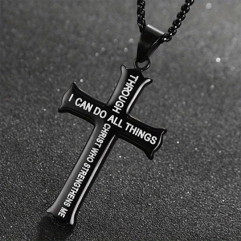 1 Piece Silvery Jesus Theme Pendant