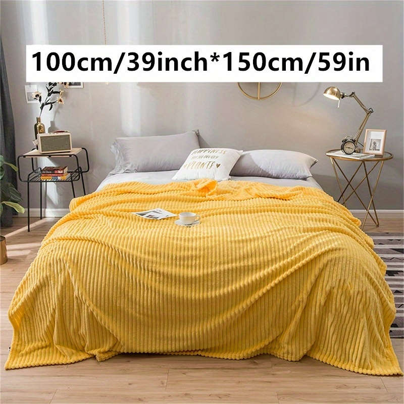 1ps Blanket Color Coffee Color size 150x200cm