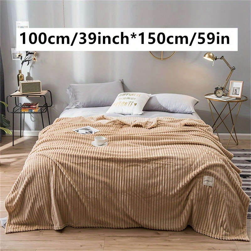 1ps Blanket Color Dark Green size 150x200cm