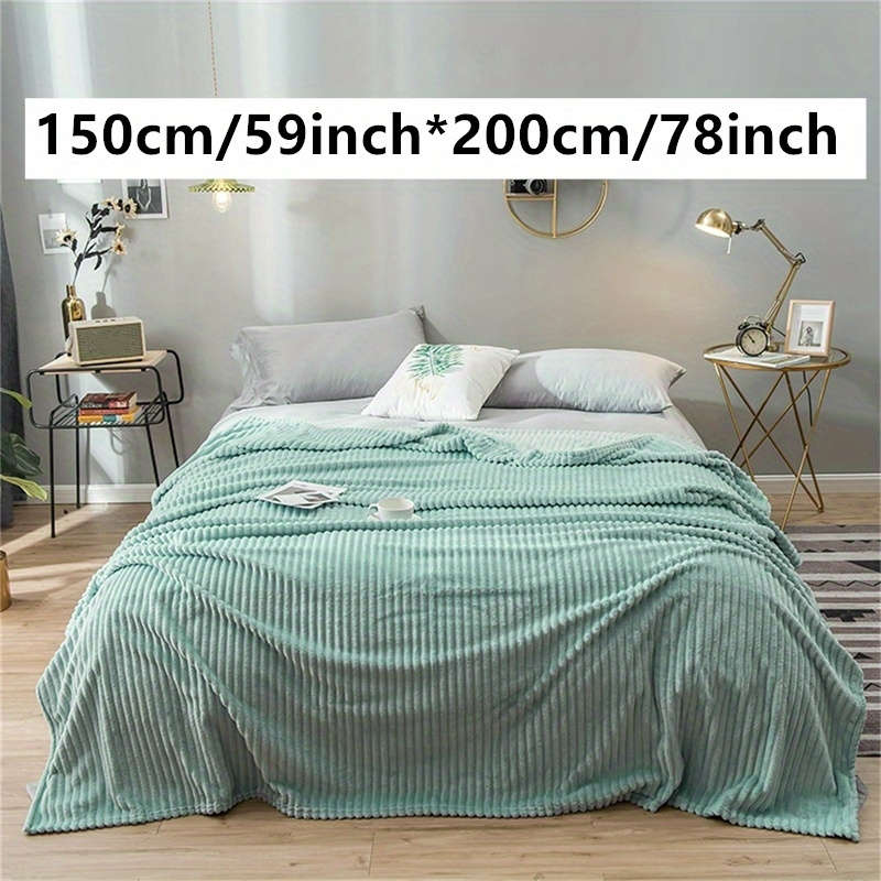 1ps Blanket Color Dark Gray size 150x200cm