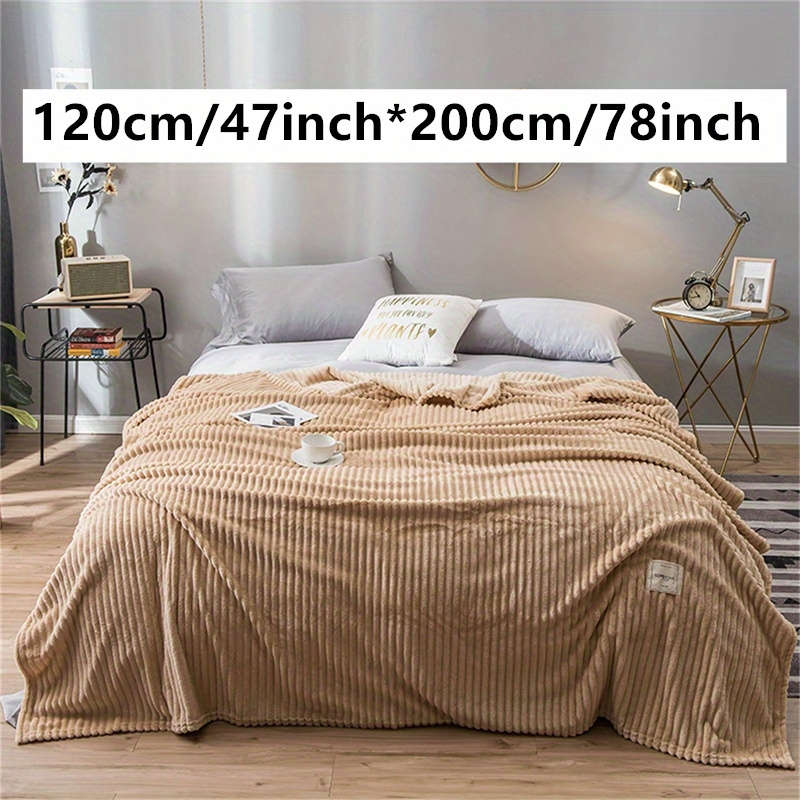 1ps Blanket Color Dark Green size 100x150cm