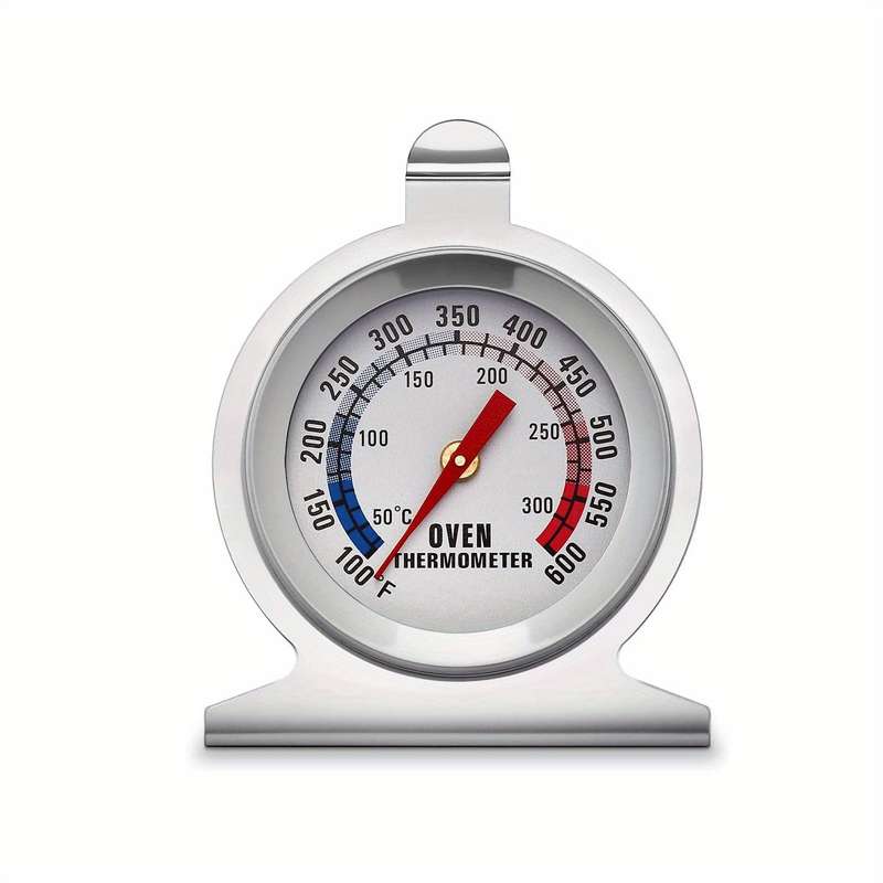 1pc Oven Thermometer Dual Ratio 50-300C 80-80F Oven Grill Stir Fry Chef Smoking Thermometer