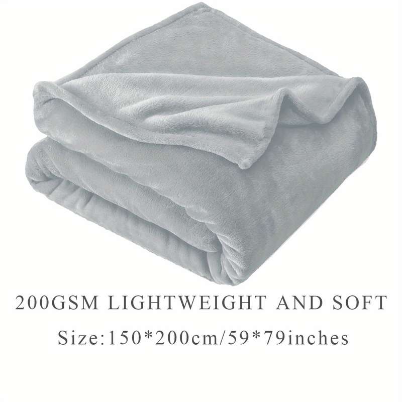 1ps Blanket Color Beige Color size 150x200cm