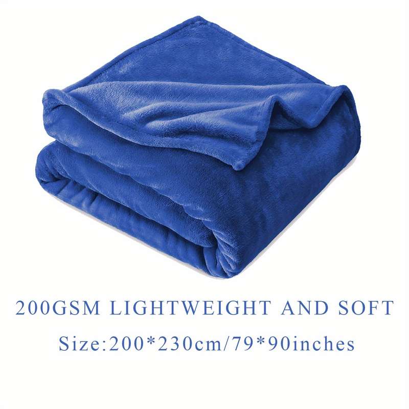 1ps Blanket Color Beige Color size 200x230cm