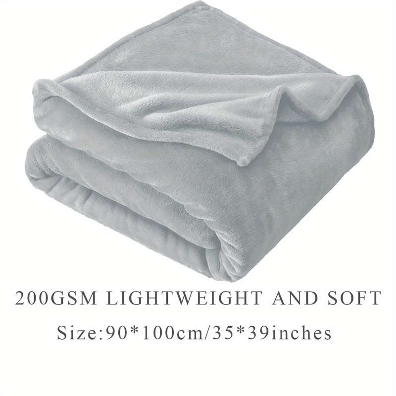 1ps Blanket Color Beige Color size 150x200cm