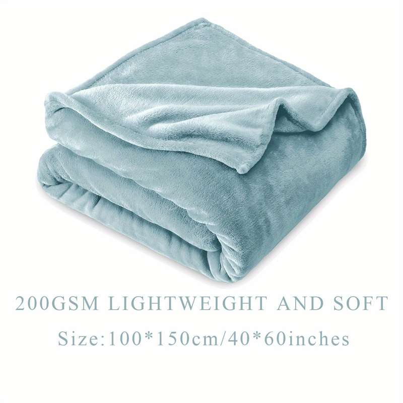 1ps Blanket Color Brick Red size 180x200cm