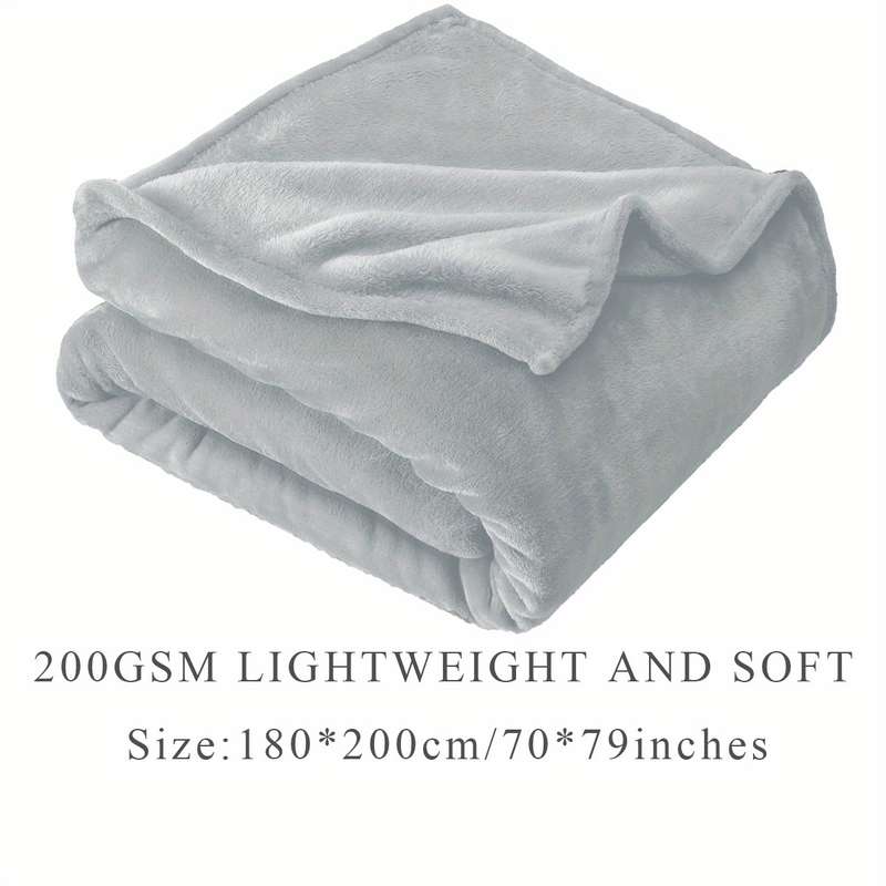 1ps Blanket Color Beige Color size 150x200cm
