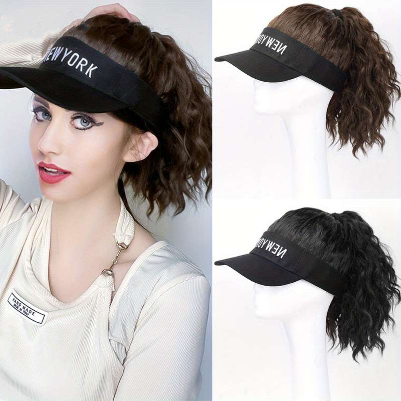 1Pc Light Brown 30.48cm Fashion Design Wig
