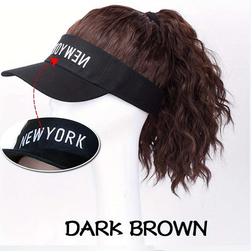 1Pc Light Brown 30.48cm Fashion Design Wig