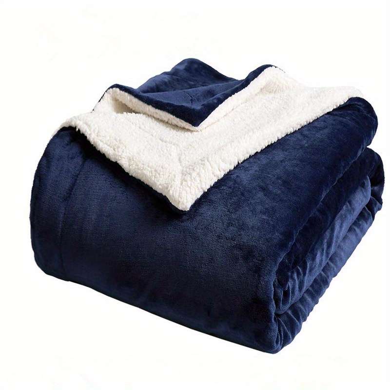 1ps Blanket Color Dark Blue size 39.4 x 59in 100 x 150cm