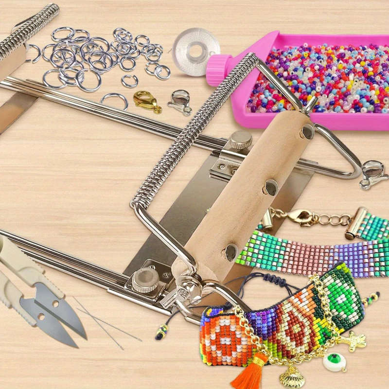 The Second Generation Adjustable Bead Weaving Set