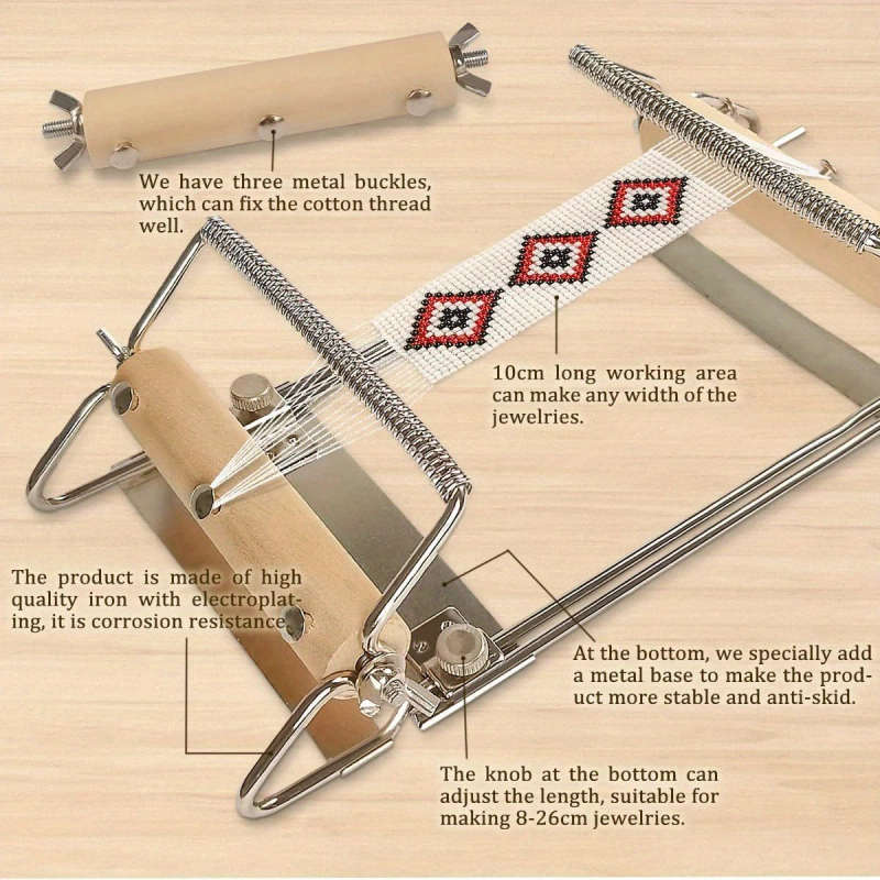 The Second Generation Adjustable Bead Weaving Set